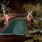 Ravissante Bois Avec Piscine Chauffee *