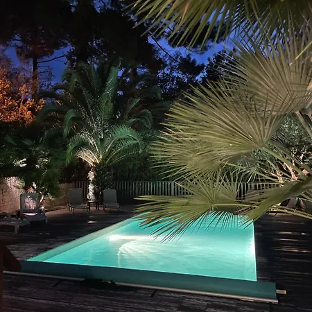 Ravissante Bois Avec Piscine Chauffee Biscarrosse