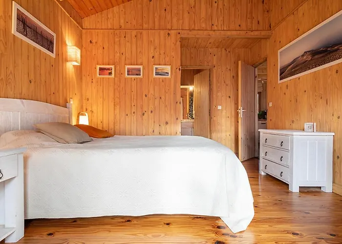 Ravissante Bois Avec Piscine Chauffee Tatil Evi